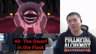 Fullmetal Alchemist: Brotherhood Episode 40- The Dwarf in the Flask Reaction!
