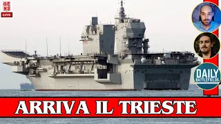 Marina militare : ADDIO Garibaldi BENVENUTO Trieste - Militaria episodio marzo - Mar Rosso e Duilio