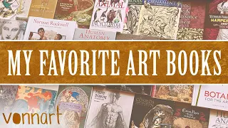 My Top Favorite Art Books and Reference Books as an Artist!