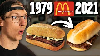 Recreating McDonald's Steak Sandwich From 40 YEARS AGO!
