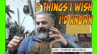 Five things I wish I'd known when I started Armouring.
