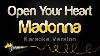 Madonna - Open Your Heart (Karaoke Version)