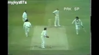 Majid Khan 75 vs Eng (1st Inning) 1st Test at Leeds 1974