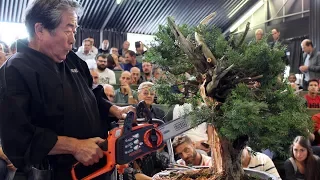 Kunio Kobayashi Bonsai demonstration