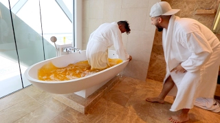 BATHTUB PEE PRANK!!!