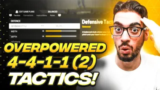 OVERPOWERED 4411(2) FORMATION & CUSTOM TACTICS FOR EAFC 24 ULTIMATE TEAM