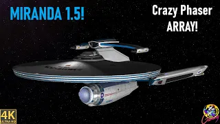 NEW Miranda 1.5 USS Aries - "Phaser BLASTER" Star Trek Ship Battles Bridge Commander