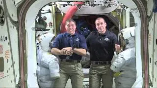 International Space Station Crew Discusses Life in Space with Chicago Media