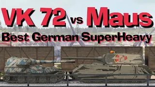 WOT Blitz Face Off || VK 72.01 vs Maus