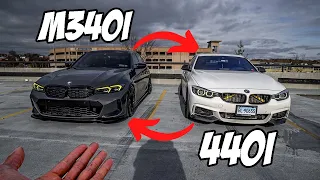 TRADING IN BMW 440i FOR A M340i...