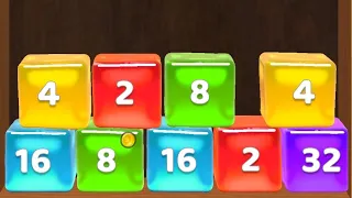 Jelly Cubes 2048 Game