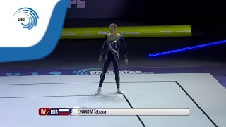 Tatyana KONAKOVA (RUS) - 2019 Aerobics European silver medallist, individual women