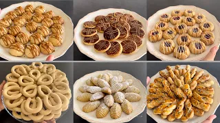 7 TYPES OF EID COOKIES 🤩 Don't Make Cookies Without Watching This Recipe / Cookie Recipes