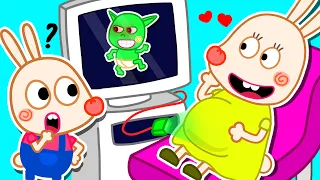 How Was Lilly Born? - Mom's Pregnancy Diary 🤰|| Cartoon For Kisd @tokkichannel