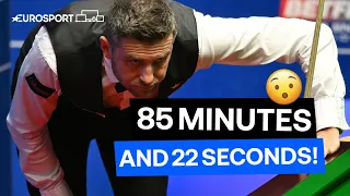 Bingtao and Selby play out the longest frame in World Championship history | Eurosport Snooker