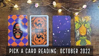 Pick a Card Tarot Reading | October 2022