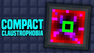 Minecraft Compact Claustrophobia | MAX SIZE COMPACT MACHINE! #21 [Modded Questing Skyblock]