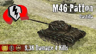 M46 Patton  |  8,3K Damage 4 Kills  |  WoT Blitz Replays