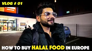 How To Buy Halal Food in Europe | Student Life in Germany 🇩🇪