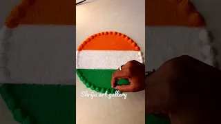 republic day rangoli design #shorts #youtubeshorts #rangoli #republicday #independenceday