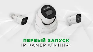 IP-камеры "Линия" | Первый запуск | Камеры с возможностями сервера видеонаблюдения "Линия"