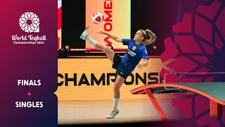 LIVE - World Teqball Championships - Bangkok |  SINGLES FINALS