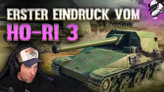 Erster Eindruck vom Ho-Ri 3 - Japanischer Tier X TD [World of Tanks - Gameplay - Deutsch]