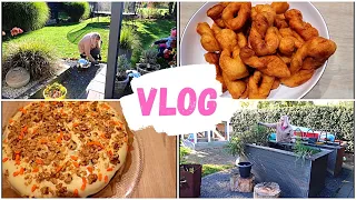 VLOG🇩🇪: 🍂тыквенный пирог 🥧/ привожу участок в порядок/ домашнии рутины 🍁🍂