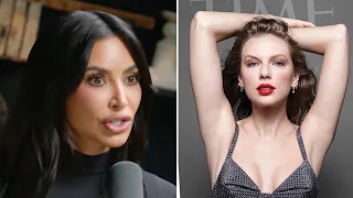 Kim Kardashian’s REACTS to Taylor Swift Dissing Her During TIME Person of the Year Interview