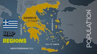 Greece Map, Regions, Islands, Population 2022