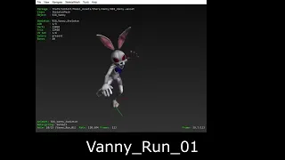 Cut animation Vanny from fnaf security Breach