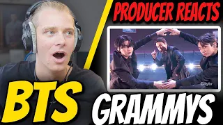 Producer Reacts to BTS Grammys Performance