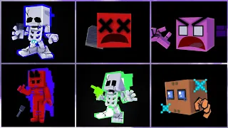 FNF Game Over Screen  | Gameplay VS Minecraft Animation | VS Fire In The Hole