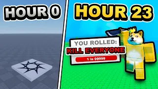 I made a VIRAL Roblox RNG game in 24 hours