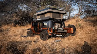 Part 2 - The Loziba Project, Wild camping and driving through a True African Wilderness