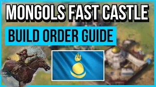 AOE4 | Build Order Guide: Mongol Fast Castle