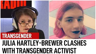 Julia Hartley-Brewer clashes with transgender activist