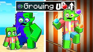 GROWING UP as BITTERGIGGLE in Minecraft!