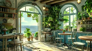 Cozy Jazz Music with Relaxing Sky Cafe ✨ Nice Ambiance Relaxing Piano Music for Study and Work