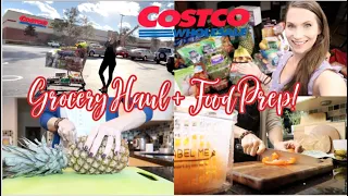 Large Costco Grocery Haul & Food Prep! Costco Haul With Prices! Come On Over & See What I Eat 2021