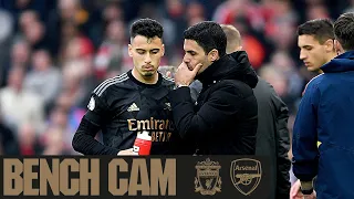 BENCH CAM | Liverpool vs Arsenal (2-2) | All the reactions and emotions to our draw at Anfield