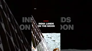 See moment India becomes 4th country to land on the moon