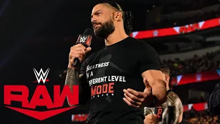 Roman Reigns regresa a RAW - WWE Raw 10 de Octubre 2022 - WWE en español