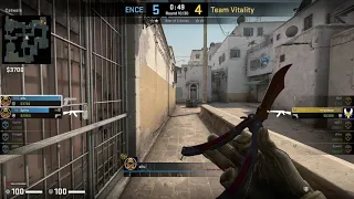 CSGO POV ENCE.allu vs. Vitality @dust2 - 26 kills