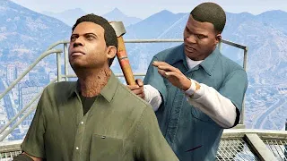 GTA V PC Franklin Kills Lamar (Editor Rockstar Movie Cinematic Short Film)