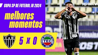 ATLÉTICO-MG 5 X 0 TIMON-MA | MELHORES MOMENTOS | COPA SÃO PAULO DE FUTEBOL JR 2024 | sportv