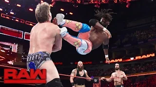 The New Day vs. Seth Rollins, Chris Jericho & Braun Strowman: Raw, Nov. 14, 2016