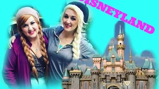 ANNA AND ELSA GO TO DISNEYLAND - PART 1