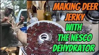 Making Deer Jerky With A Nesco Dehydrator