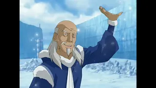 Katara fights Master Pakku